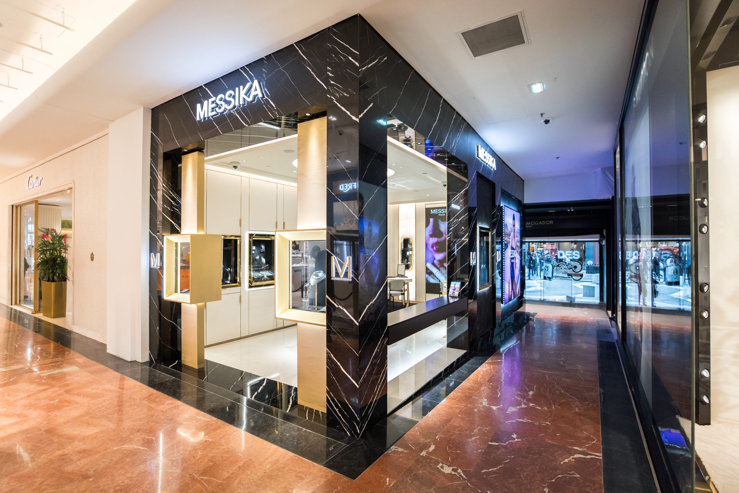 Messika's Galleries Lafayette store