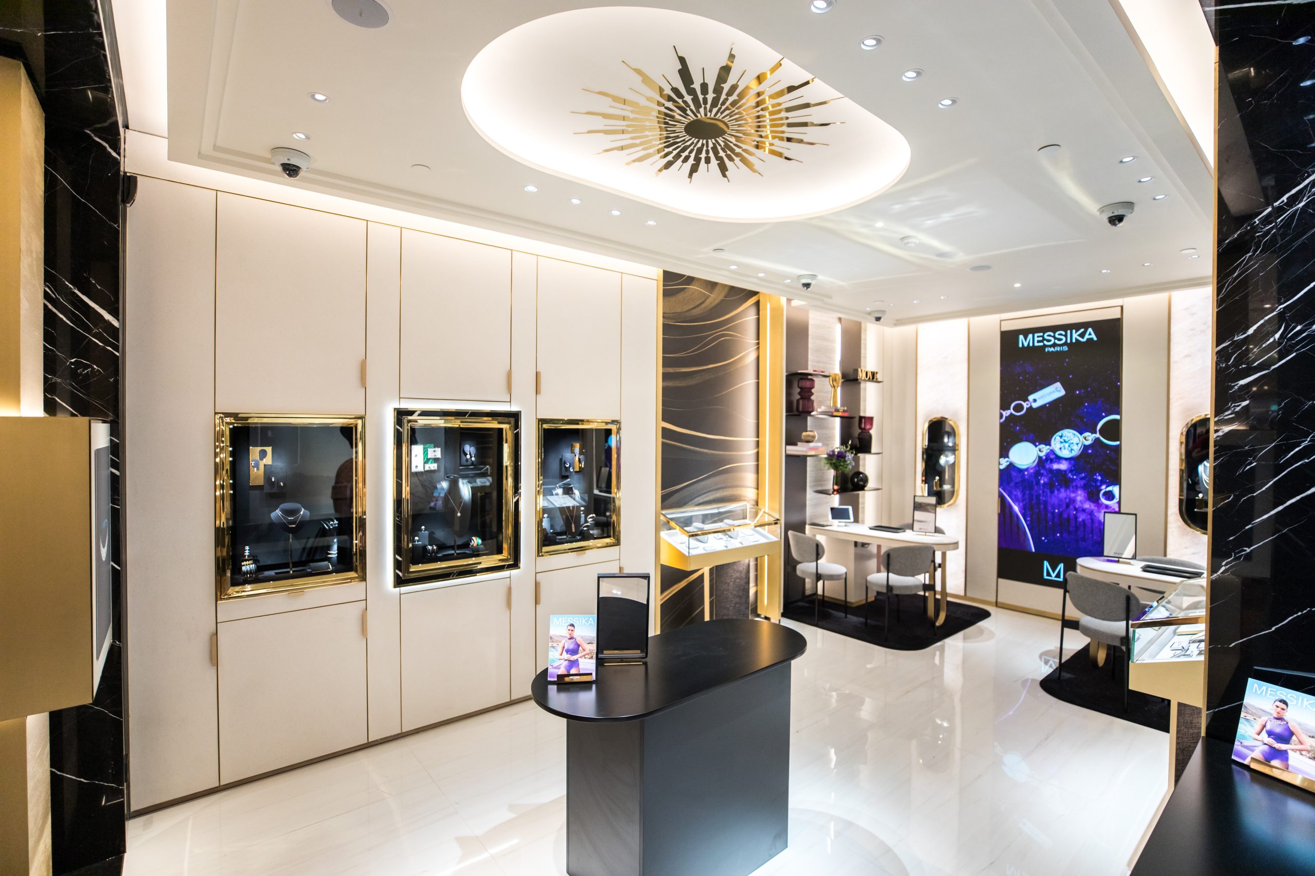 Messika's Galeries Lafayette store