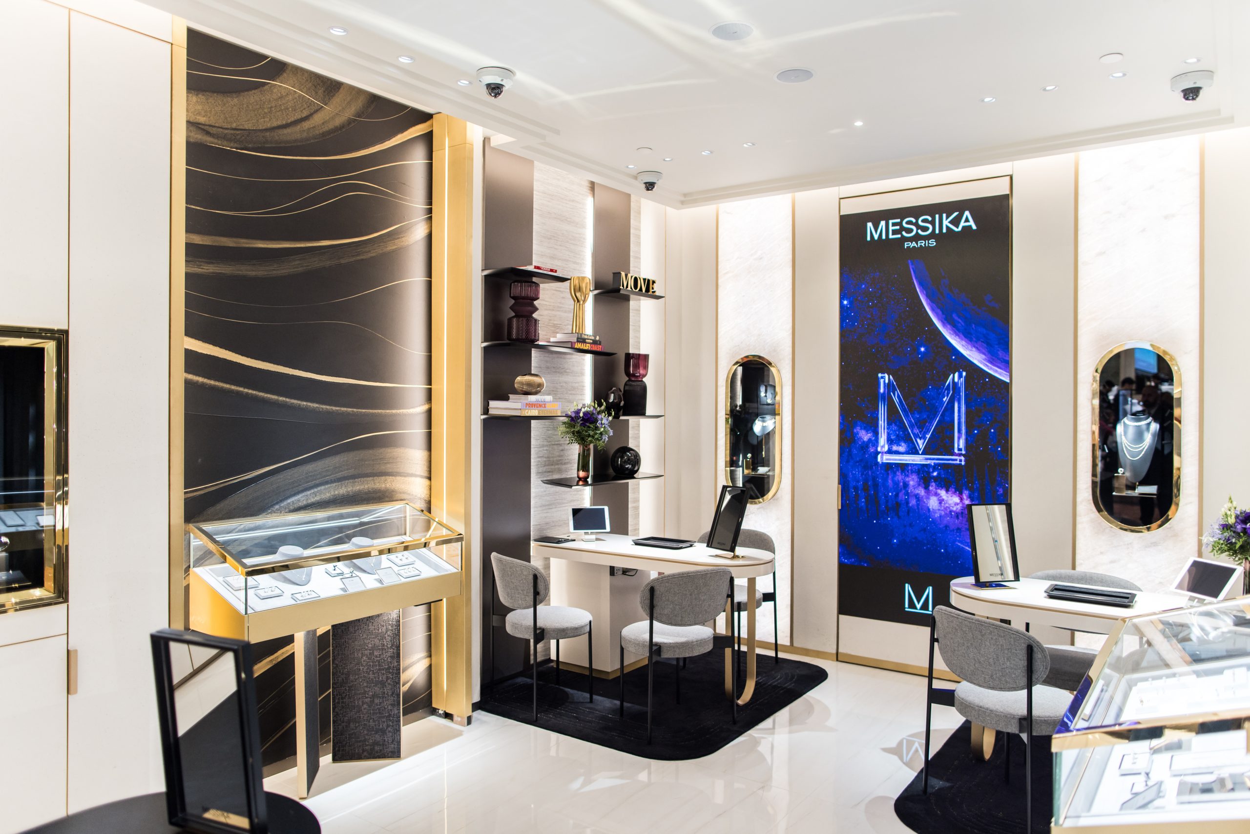 Messika's Galleries Lafayette store