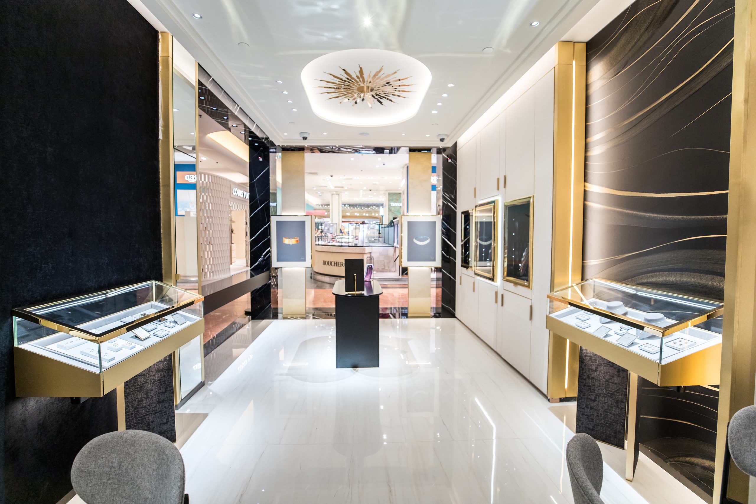 Messika's Galleries Lafayette store