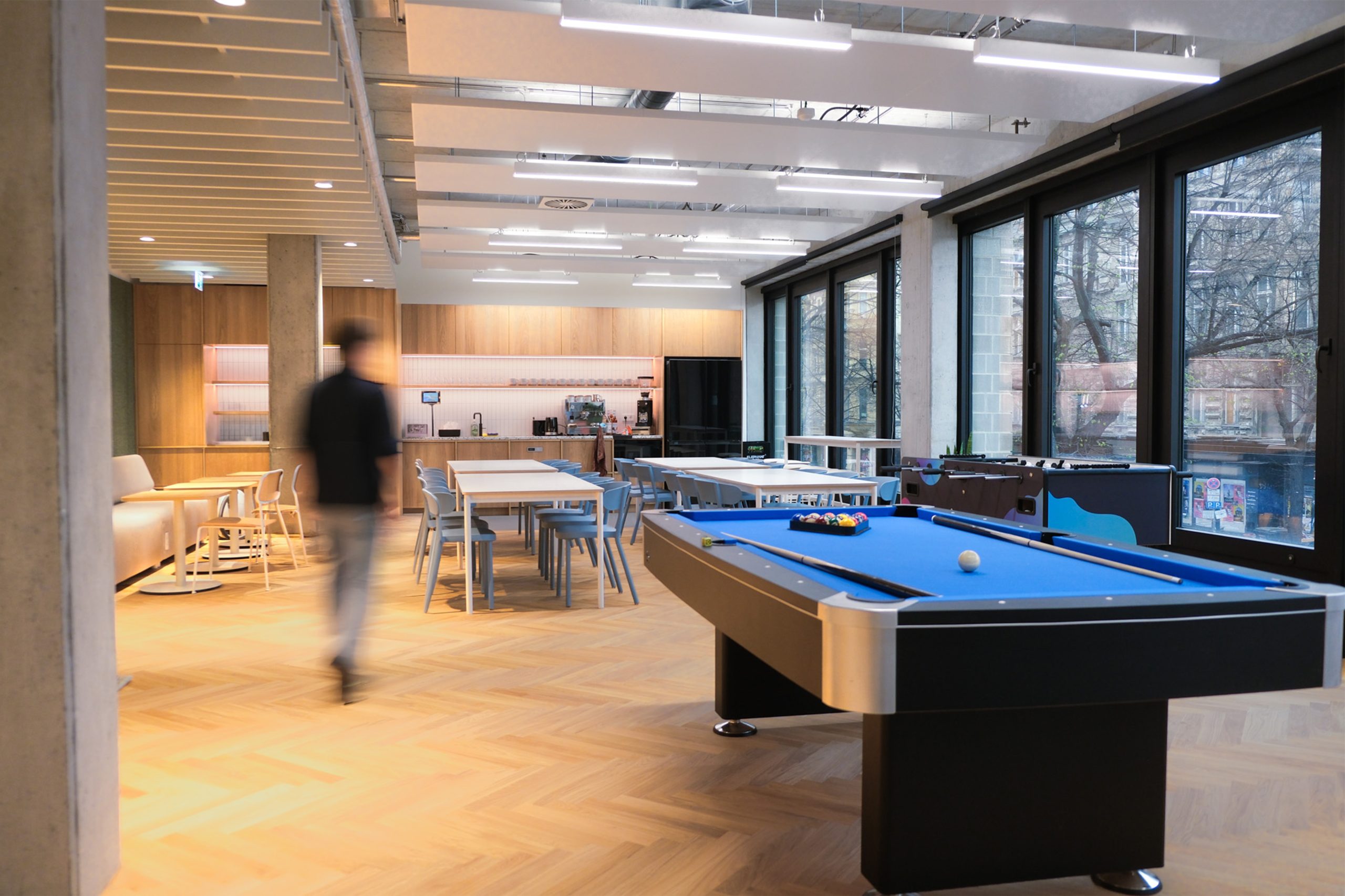 open space with 